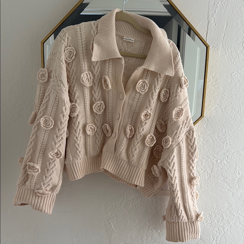 For love and lemons floral sweater